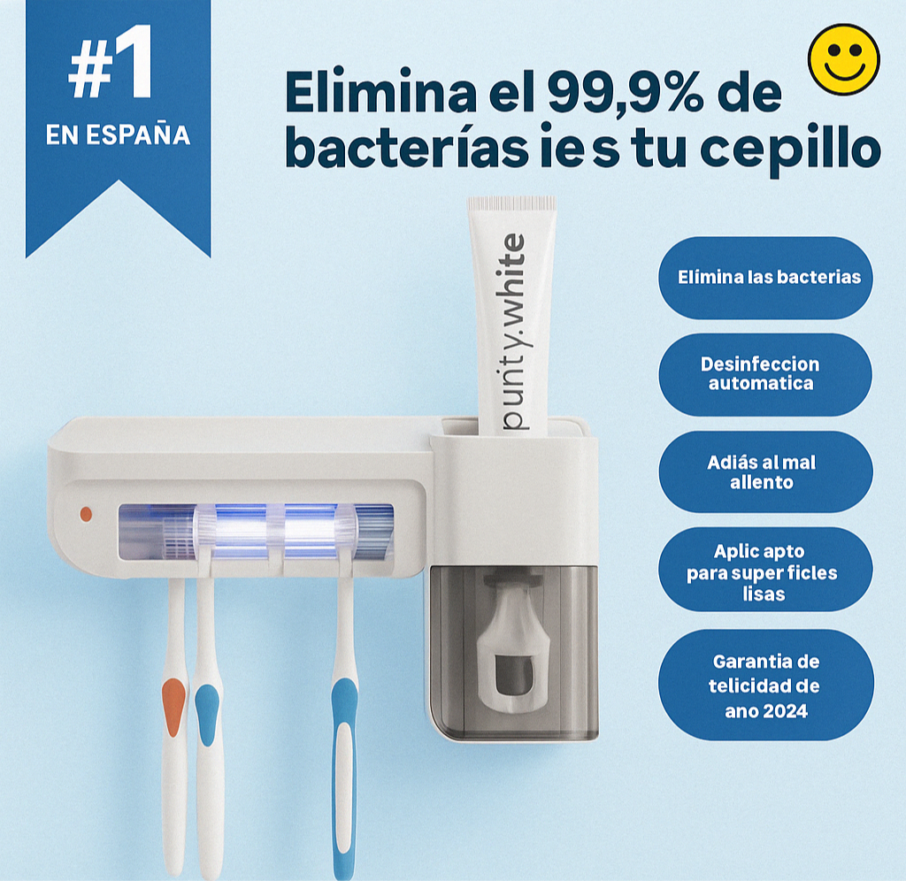 Purify-White esterilizador de cepillos de dientes