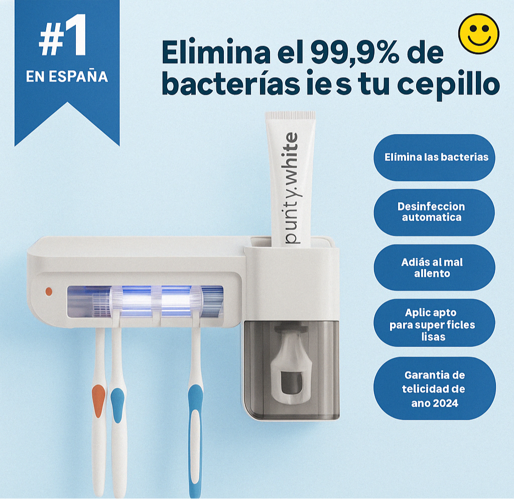 Purify-White esterilizador de cepillos de dientes